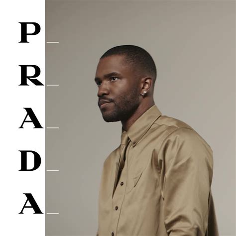 frank ocean for prada|Frank Ocean Is the New Face of Prada .